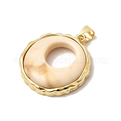 Brass Resin Pendants&nbsp;KK-A296-29G