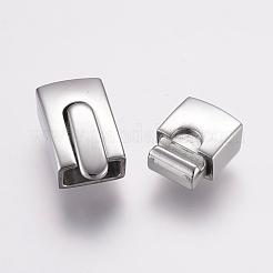 Tarnish Resistant 304 Stainless Steel Bayonet Clasps&nbsp;STAS-F122-37P
