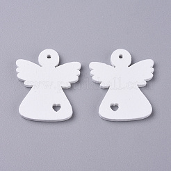 Natural Poplar Wood Pendants&nbsp;WOOD-D010-12B