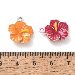 Alloy Enamel Pendants&nbsp;AL-CBA55D2-02G