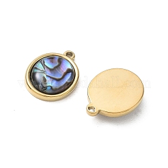 Natural Paua Shell Pendants&nbsp;SA-CBA11D7-10B-G