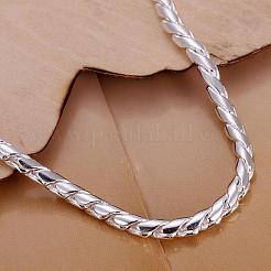 Unisex Brass Curb Chain Bracelets&nbsp;BJEW-BB12573