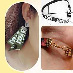 DIY Keychain Jewelry Making Finging Kits&nbsp;DIY-SP0003-17