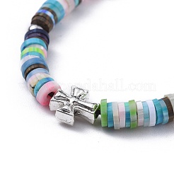 Nylon Thread Braided Beads Bracelets&nbsp;BJEW-JB04552-02