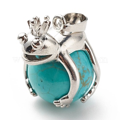 Natural & Synthetic Gemstone Pendants&nbsp;G-G855-03P
