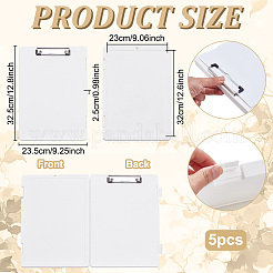 Plastic Clipboards Storage Box&nbsp;AJEW-WH0556-25B