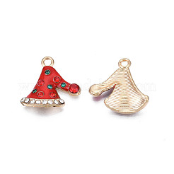 Rack Plating Alloy Enamel Pendants&nbsp;ENAM-N055-150A