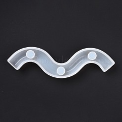 DIY Wavy Line M Shape Candlestick Silicone Molds&nbsp;DIY-E040-03