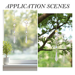 3Pcs Alloy Planet Star Hanging Ornaments&nbsp;HJEW-TA00368
