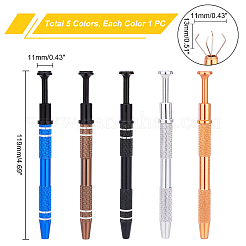 5Pcs 5 Colors Iron 4-Claw Pick up Tool for Small Parts Pickup&nbsp;TOOL-PH0001-56