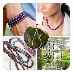 2 Strands 2 Colors Natural Amethyst Beads Strands&nbsp;G-TA0002-62