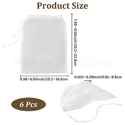 80 Micron Nylon Filter Drawstring Bags&nbsp;ABAG-WH20005-31A-01
