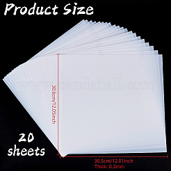 PET Sheets&nbsp;DIY-WH0349-414