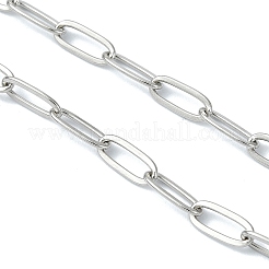 304 Stainless Steel Paperclip Chain Bracelet Making&nbsp;AJEW-JB01624-01