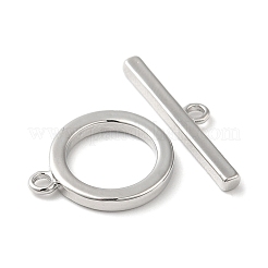 Brass Toggle Clasps&nbsp;X-KK-E057-09P