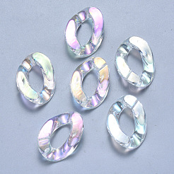 Transparent Acrylic Linking Rings&nbsp;OACR-S036-001B-D01