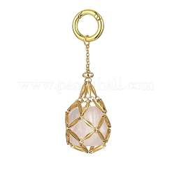 304 Stainless Steel Pouch Keychains&nbsp;HJEW-JM01300-03