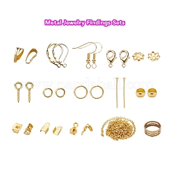 Metal Jewelry Findings Sets&nbsp;DIY-YW0001-23G