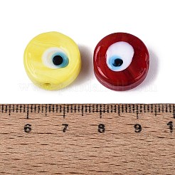 Handmade Evil Eye Lampwork Beads&nbsp;LAMP-N040-01