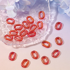 20Pcs Transparent Acrylic Quick Link Connectors&nbsp;OACR-TADJ0001-03C