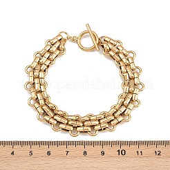 304 Stainless Steel Oval Link Chain Bracelets&nbsp;BJEW-G759-03G
