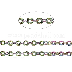 Ion Plating(IP) 304 Stainless Steel Cable Chains&nbsp;CHS-A006-02B-MC