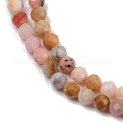 Natural Peruvian Pink Opal Beads Strands&nbsp;G-D304-02-4mm