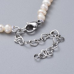 Natural Freshwater Pearl Beads Bracelets&nbsp;BJEW-JB04618