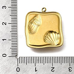 304 Stainless Steel Enamel Pendants&nbsp;STAS-Z163-19G-02