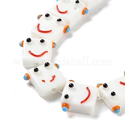 Handmade Lampwork Beads Strands&nbsp;LAMP-Q036-07B