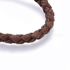 Braided Leather Cord Bracelets&nbsp;BJEW-F347-10