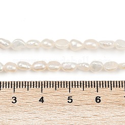 Natural Cultured Freshwater Pearl Beads Strands&nbsp;PEAR-P064-20F-01A
