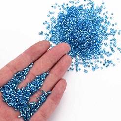 Glass Bugle Beads&nbsp;SEED-S032-08A-23B