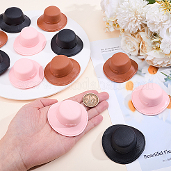 2 Set PVC Fascinator Hat for DIY Doll Makings Decorations Accessories&nbsp;DIY-GO0003-25