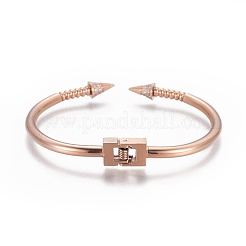 304 Stainless Steel Cuff Bangles&nbsp;BJEW-F400-11