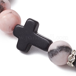 2Pcs Natural & Synthetic Gemstone Beads Stretch Bracelets&nbsp;BJEW-JB11318