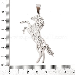 201 Stainless Steel Big Pendants&nbsp;STAS-F368-01P