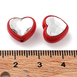Spray Painted Alloy Bead&nbsp;PALLOY-H134-27B