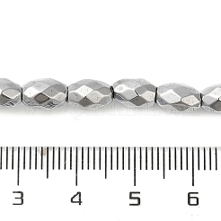 Electroplated Strong Magnetic Synthetic Hematite Beads Strands&nbsp;G-P518-02E