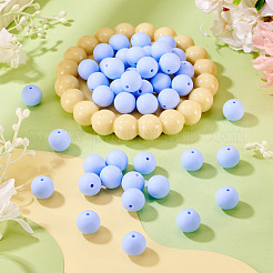 50Pcs Food Grade Eco-Friendly Silicone Beads&nbsp;SIL-TA0002-89H
