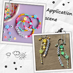 500Pcs Opaque Acrylic Beads&nbsp;MACR-BM0001-02