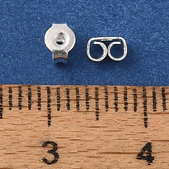 Brass Ear Nuts&nbsp;KK-K383-20S
