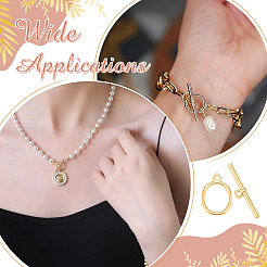 12Pcs Eco-friendly Brass Toggle Clasps&nbsp;KK-ME0002-29