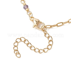 304 Stainless Steel Paperclip Chain Bracelets&nbsp;BJEW-JB13574