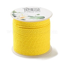 20M Polyester Braided Cord for Jewelry Making&nbsp;OCOR-G015-04A-11