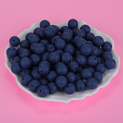 Round Silicone Focal Beads&nbsp;SI-JX0046A-112