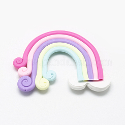Handmade Polymer Clay Cabochons&nbsp;PORC-S1007-39C