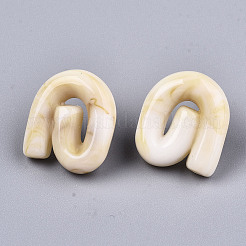 Opaque Resin Stud Earrings&nbsp;EJEW-T012-01-A04