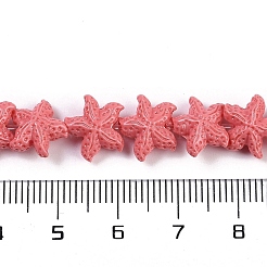 Synthetic Coral Dyed Carved Beads Strands&nbsp;X-CORA-K009-06A-08