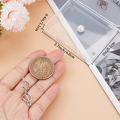 Anti-Tarnish 1Pc Rhodium Plated 925 Sterling Silver Empty Bead Cage Pendants&nbsp;STER-BBC0005-69B
